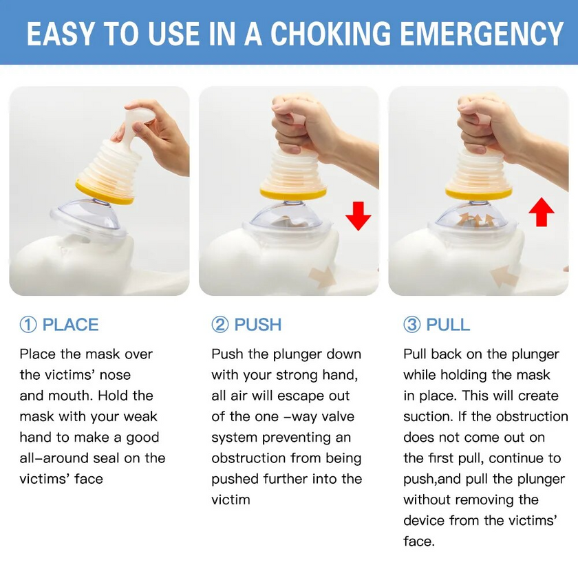 Professional Choking Rescue Emergency Device A Lifesaver for Every Home - The Well Being The Well Being The Well Being Professional Choking Rescue Emergency Device A Lifesaver for Every Home
