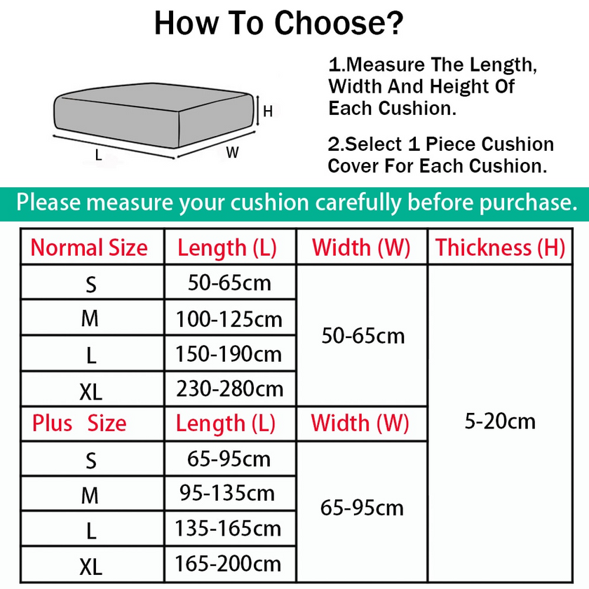 TheWellBeing ™ WaterProof Sofa Seat Cushion Cover Furniture Protector High Quality - The Well Being The Well Being The Well Being TheWellBeing ™ WaterProof Sofa Seat Cushion Cover Furniture Protector High Quality