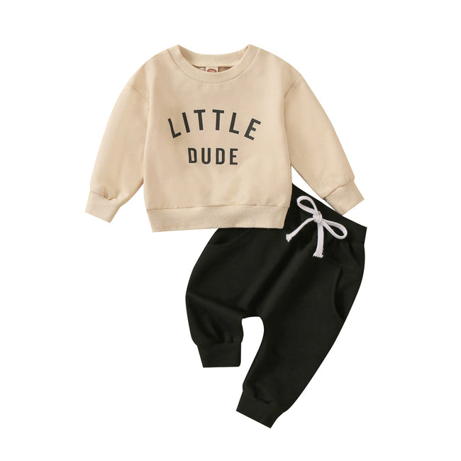 0-3Years Toddler Newborn Infant Baby Boy Clothes Sets Letter Long Sleeve Tops Pants Casual Outfits Tracksuit Clothing - The Well Being The Well Being 644A / 0-6Months The Well Being 0-3Years Toddler Newborn Infant Baby Boy Clothes Sets Letter Long Sleeve Tops Pants Casual Outfits Tracksuit Clothing