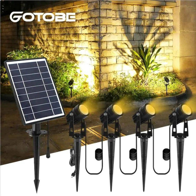 Outdoor Solar Landscape Light LED Waterproof Automatic On/Off for Wall Light Garden Patio Lawn Lamp - TheWellBeing4All