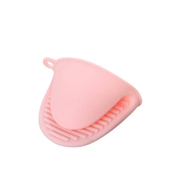 Kitchen Bowl clip Stainless Steel Gripper Clip Anti-Hot Clip Lifter Safe Silicone Handle Kitchen Cooking Baking - TheWellBeing4All