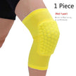 Protective Basketball Knee Pads with Honeycomb Foam Compression for Fitness and Performance - TheWellBeing4All