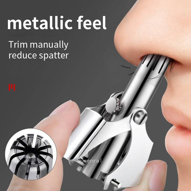 Nose Hair Ear Trimmer Stainless Steel - TheWellBeing4All