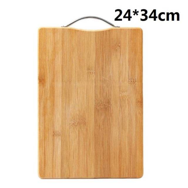 Kitchen Chopping Board Wooden. Outdoor Camping Food Cutting Board Bamboo Rectangle Cutting Board - TheWellBeing4All