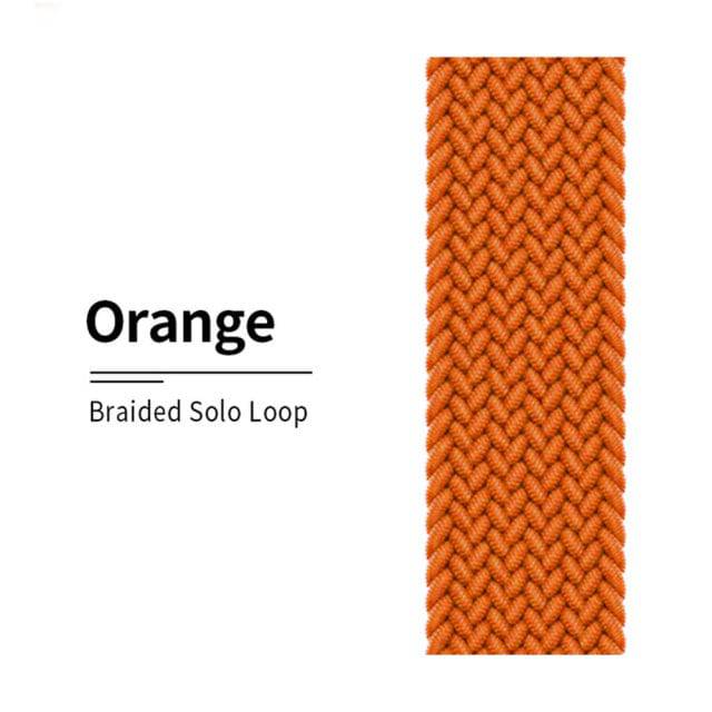 Nylon Braided Solo Loop fabric Strap For Apple Watch band - TheWellBeing4All