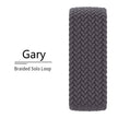Nylon Braided Solo Loop fabric Strap For Apple Watch band - TheWellBeing4All