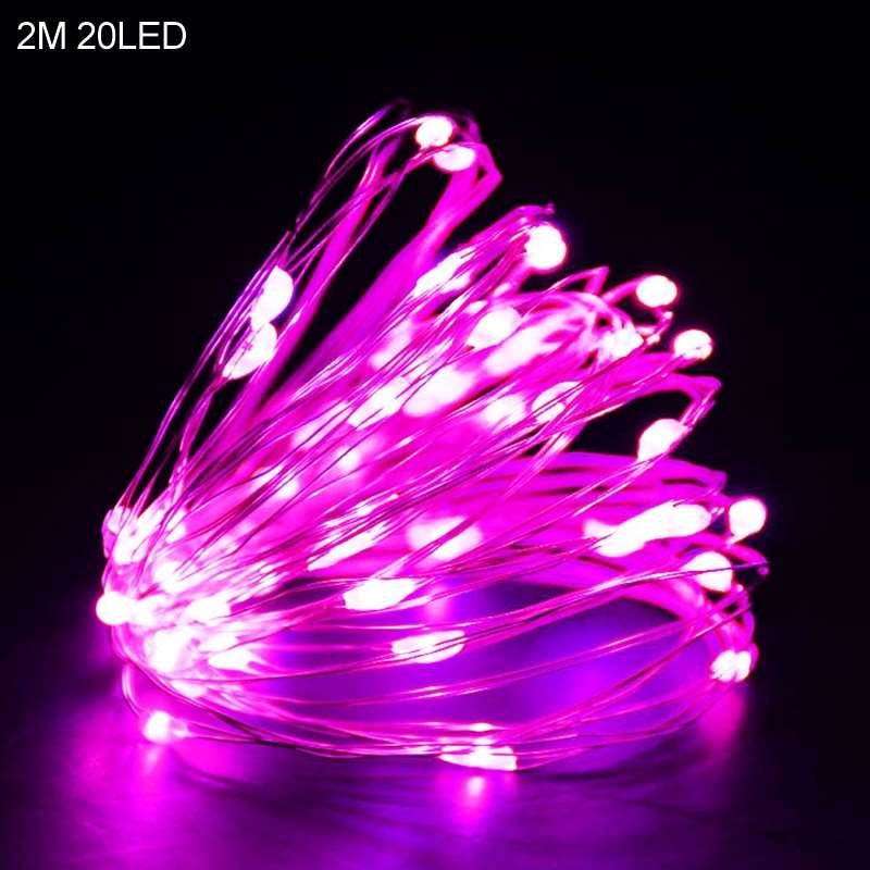 2M 20LED Santa Claus Snowflake LED Light String Christmas Decoration For Home Xmas Tree Ornament - TheWellBeing4All