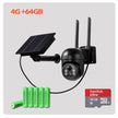 Solar IP Camera WiFi Outdoor Waterproof PIR Detection Two Way Audio Video Surveillance Camera - TheWellBeing4All