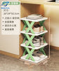 Multi-layer Shoes Storage Organizer Space-Saving Shoes Shelf Door Color Matching Cabinets - TheWellBeing4All