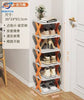 Multi-layer Shoes Storage Organizer Space-Saving Shoes Shelf Door Color Matching Cabinets - TheWellBeing4All