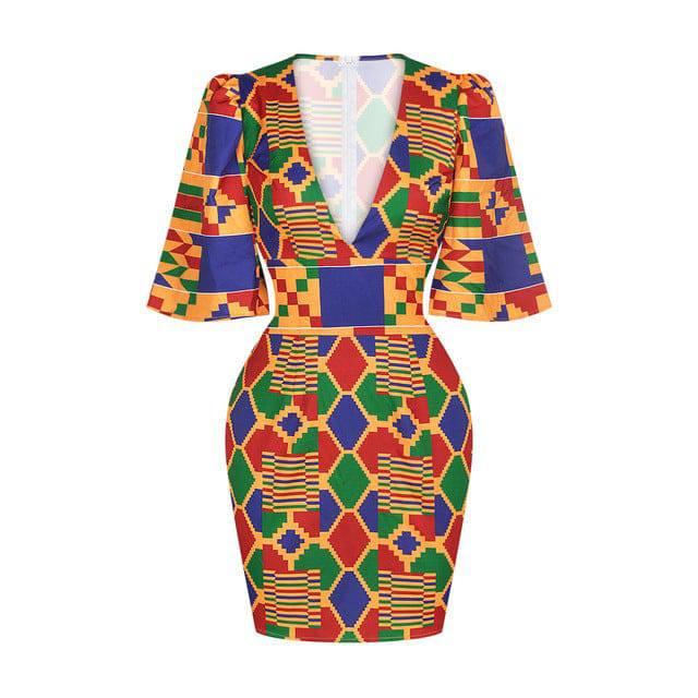 African wax dress - TheWellBeing4All