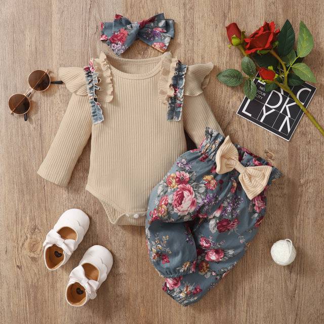 3 Months Baby Girl Clothes Toddler Girl Outfits 6M - TheWellBeing4All