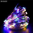 2M 20LED Santa Claus Snowflake LED Light String Christmas Decoration For Home Xmas Tree Ornament - TheWellBeing4All