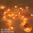 2M 20LED Santa Claus Snowflake LED Light String Christmas Decoration For Home Xmas Tree Ornament - TheWellBeing4All