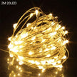 2M 20LED Santa Claus Snowflake LED Light String Christmas Decoration For Home Xmas Tree Ornament - TheWellBeing4All