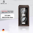 Luxury Wood Watch Winder High-End 2 4 Slot Automatic Watches Box with Motor Watch Cabinet Clock Storage Box - TheWellBeing4All