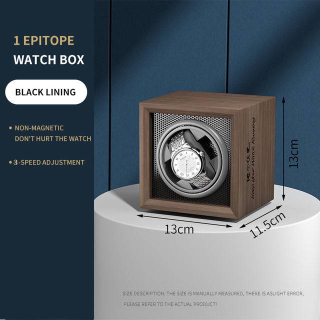 Luxury Wood Watch Winder High-End 2 4 Slot Automatic Watches Box with Motor Watch Cabinet Clock Storage Box - TheWellBeing4All