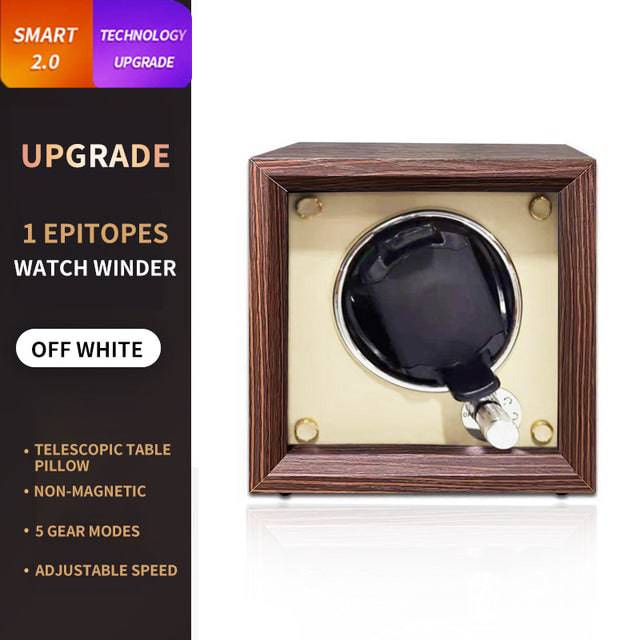 Luxury Wood Watch Winder High-End 2 4 Slot Automatic Watches Box with Motor Watch Cabinet Clock Storage Box - TheWellBeing4All