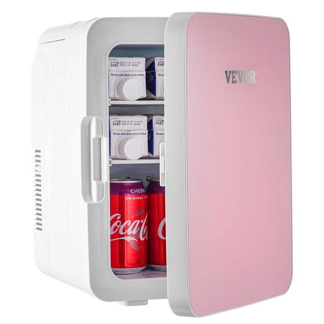 10L Mini Car Refrigerator Portable Freezer Cooler and Warmer Storing Skincare Cosmetic Food Drink - TheWellBeing4All