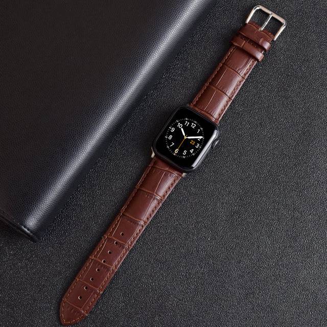 Bracelet Belt Genuine Leather Band for Apple Watch - TheWellBeing4All