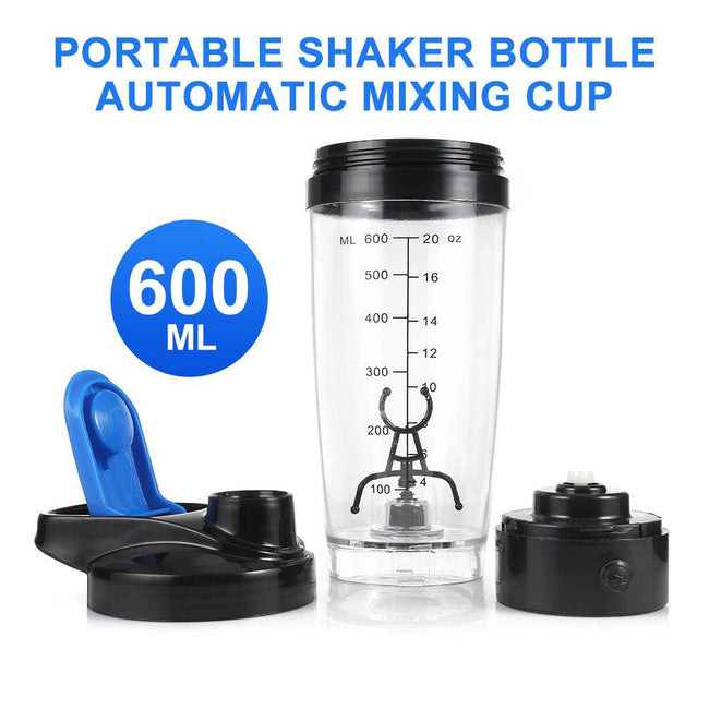 Mug Portable Protein Shaker Bottle Automatic Mixing Cup Self Stirring Mug Vortex Tornado BPA - TheWellBeing4All