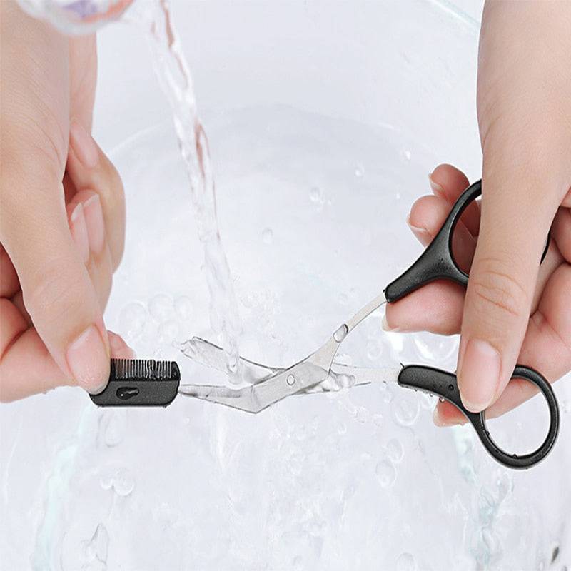 Eyebrow Trimmer  Scissors - TheWellBeing4All