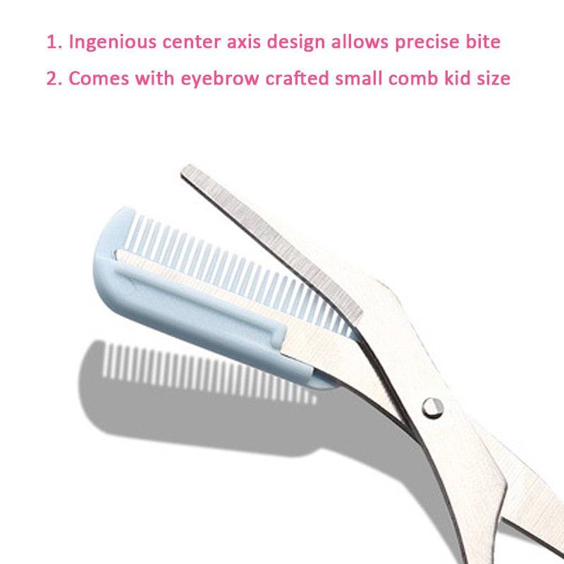 Eyebrow Trimmer  Scissors - TheWellBeing4All
