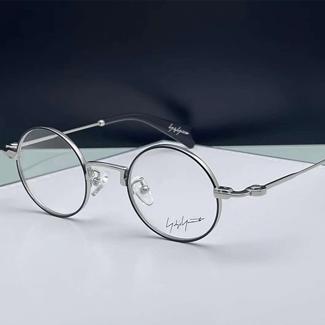 Vintage Frame Myopia Eyeglasses Prescription Pure Titanium Round - TheWellBeing4All