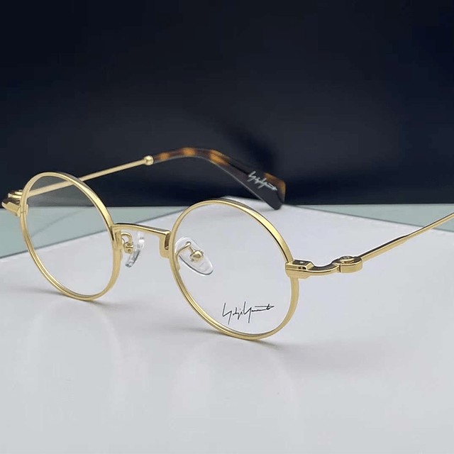 Vintage Frame Myopia Eyeglasses Prescription Pure Titanium Round - TheWellBeing4All