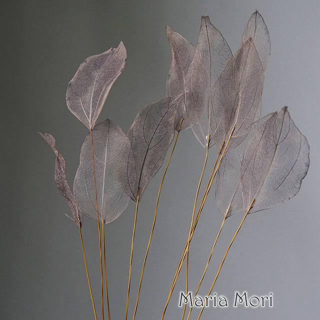 Lucency Leaves Natural Leaf Vein Immortal Flowers  Real Natural Floral Wedding Table Decoration - TheWellBeing4All