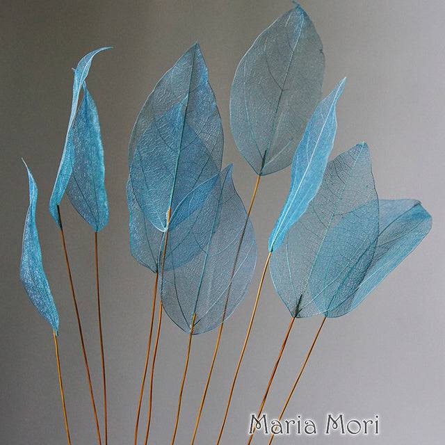 Lucency Leaves Natural Leaf Vein Immortal Flowers  Real Natural Floral Wedding Table Decoration - TheWellBeing4All