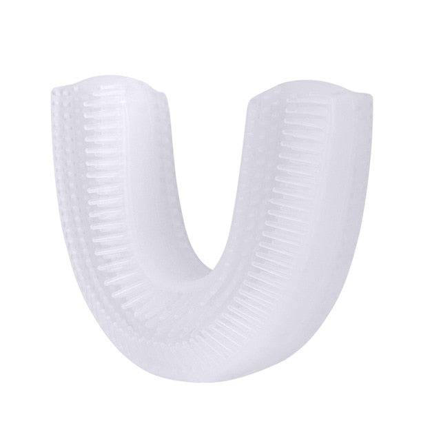 360 Degrees Intelligent Automatic Sonic Electric Toothbrush U Type 4 Modes Tooth Brush - TheWellBeing4All