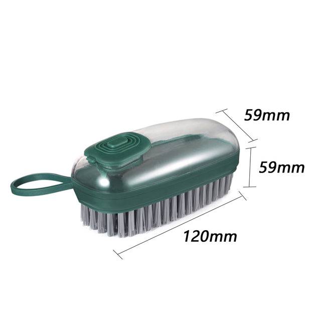 Multifunctional Cleaning Brush Portable Plastic Clothes Shoes Hydraulic Laundry Brush Washing Soft Brushes Cleaning Tools - TheWellBeing4All