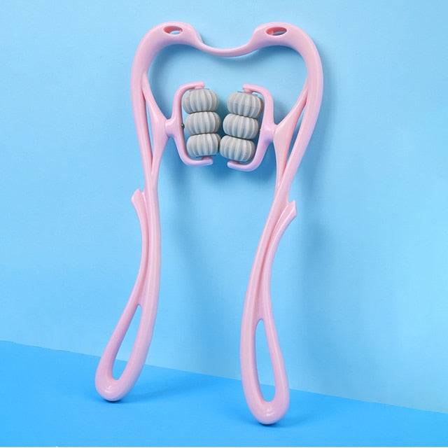 Pressure Point Therapy Manual Neck Massager  Cervical Shoulder Body Massage Roller Health Care - TheWellBeing4All