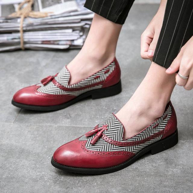 Luxury brand Noble Elegant Dress Shoes for Men moccasins - TheWellBeing4All