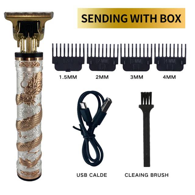 Hair Cutting Machine Trimmer Clipper Electric Shaver Barber Shaving Professional Vintage T9 Razor Mustache Finishing - TheWellBeing4All