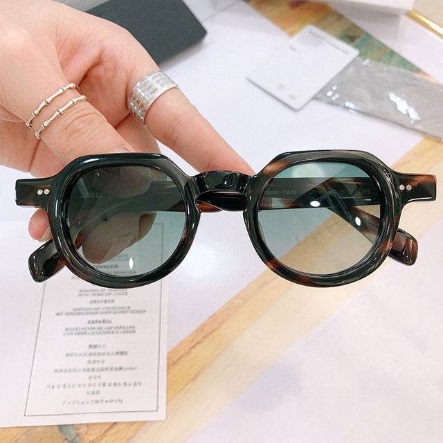 ROUND MEN CLASSICAL OPTICAL SUNGLASSES High Street Custom Stylish Glasses - TheWellBeing4All