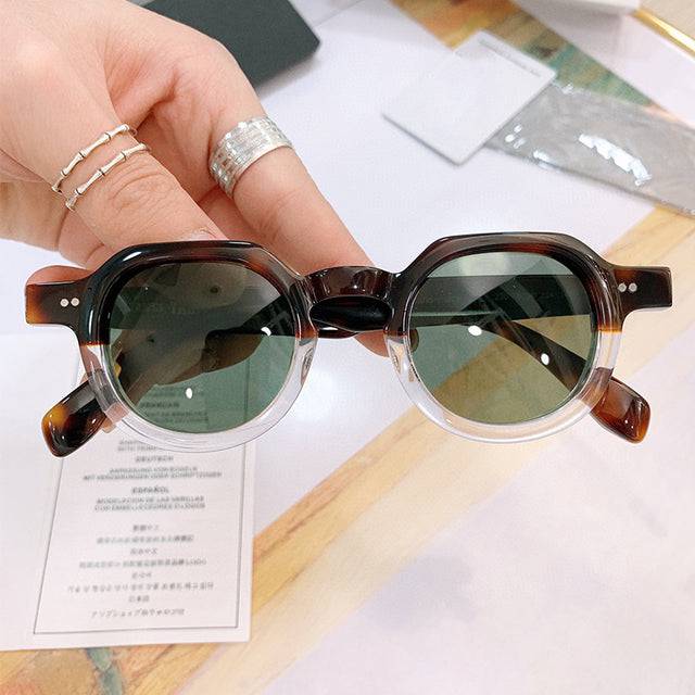 ROUND MEN CLASSICAL OPTICAL SUNGLASSES High Street Custom Stylish Glasses - TheWellBeing4All
