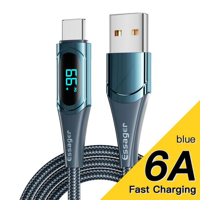 USB Type C Fast Charging Charger Wire Cord For Macbook; Samsung - TheWellBeing4All