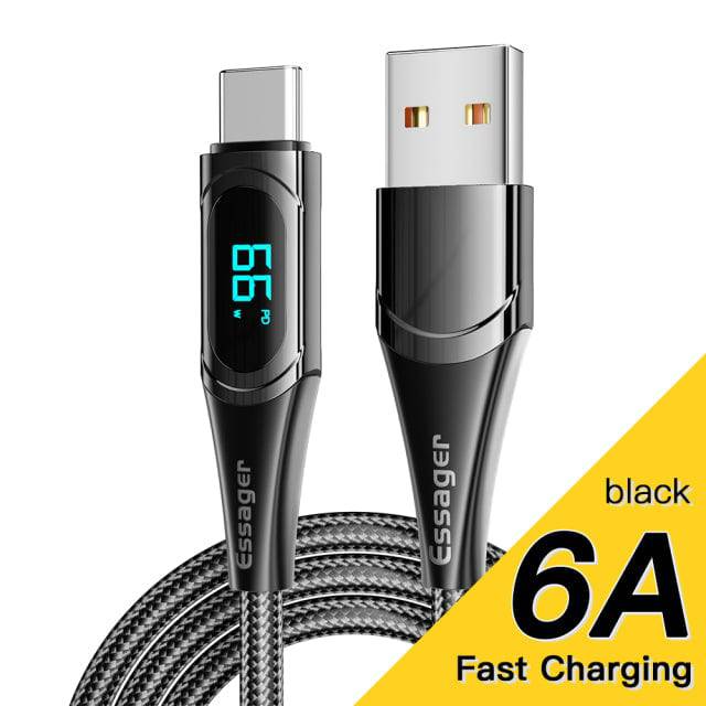 USB Type C Fast Charging Charger Wire Cord For Macbook; Samsung - TheWellBeing4All
