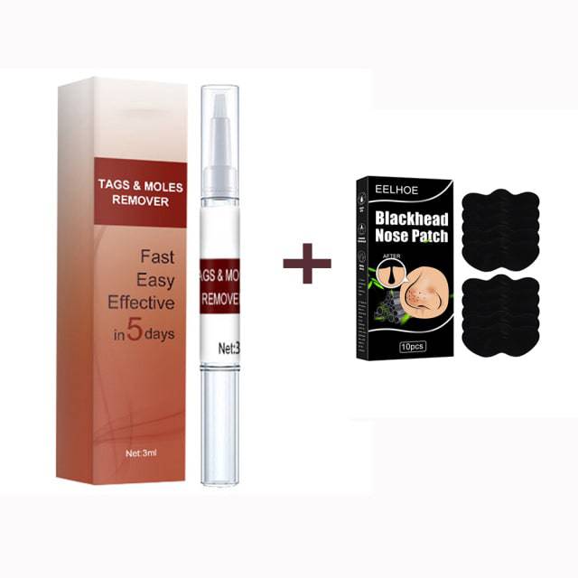 Removing Against Moles Remover Anti Verruca Remedy Liquid Pen Treatment Papillomas Removal Of Warts Liquid From Skin Tags - TheWellBeing4All