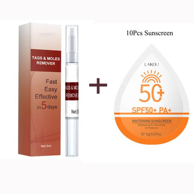 Removing Against Moles Remover Anti Verruca Remedy Liquid Pen Treatment Papillomas Removal Of Warts Liquid From Skin Tags - TheWellBeing4All