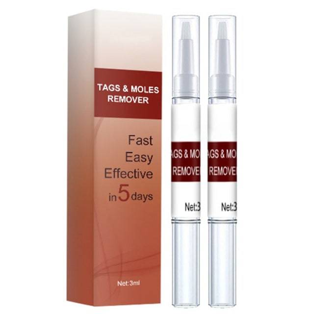 Removing Against Moles Remover Anti Verruca Remedy Liquid Pen Treatment Papillomas Removal Of Warts Liquid From Skin Tags - TheWellBeing4All