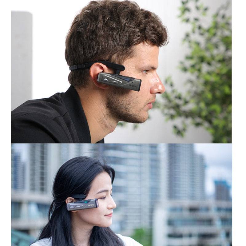 Vlog Video Camera Head Wearable 4K 60fps Full HD Gimbal Anti shake - TheWellBeing4All