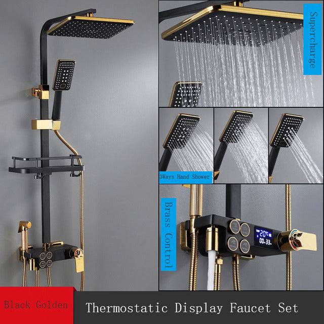 Thermostatic Digital Display Shower - TheWellBeing4All