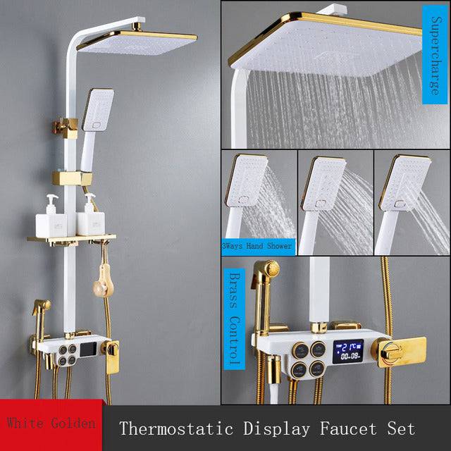 Thermostatic Digital Display Shower - TheWellBeing4All
