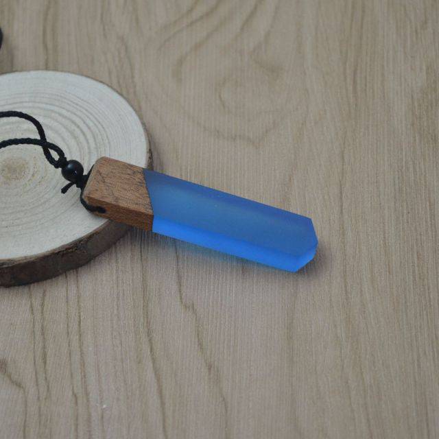 Wood Resin Necklace Pendant - TheWellBeing4All