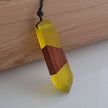Wood Resin Necklace Pendant - TheWellBeing4All