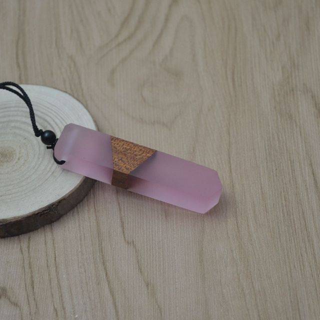 Wood Resin Necklace Pendant - TheWellBeing4All