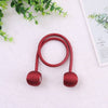 Magnetic Ball Curtain Tiebacks Tie Rope Holdbacks Buckle Clips Hook Holder - TheWellBeing4All